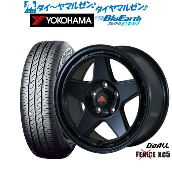 ドゥオール アルジェノン フェニーチェ クロス XC5 16インチ 7.0J ヨコハマ BluEarth ブルーアース (AE-01F) 195/55R16 サマータイヤ ホ