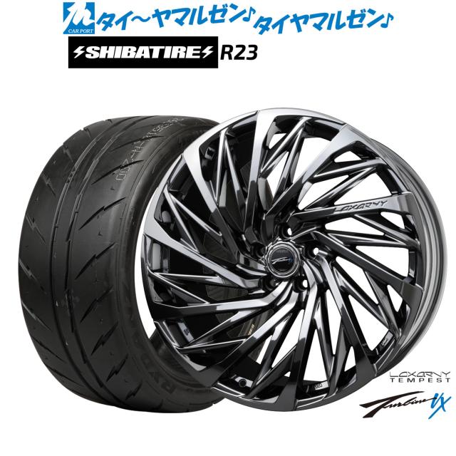 BADX ロクサーニ テンペストタービンVX 19インチ 8.0J SHIBATIRE