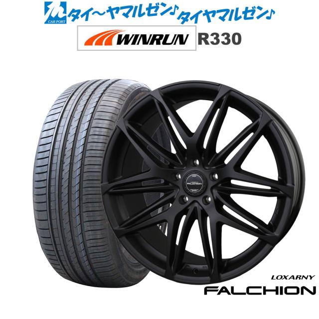 BADX ロクサーニ ファルシオン Black Edition 19インチ 7.5J WINRUN ウインラン R330 245/40R19 サマータイヤ ホイール4本セット