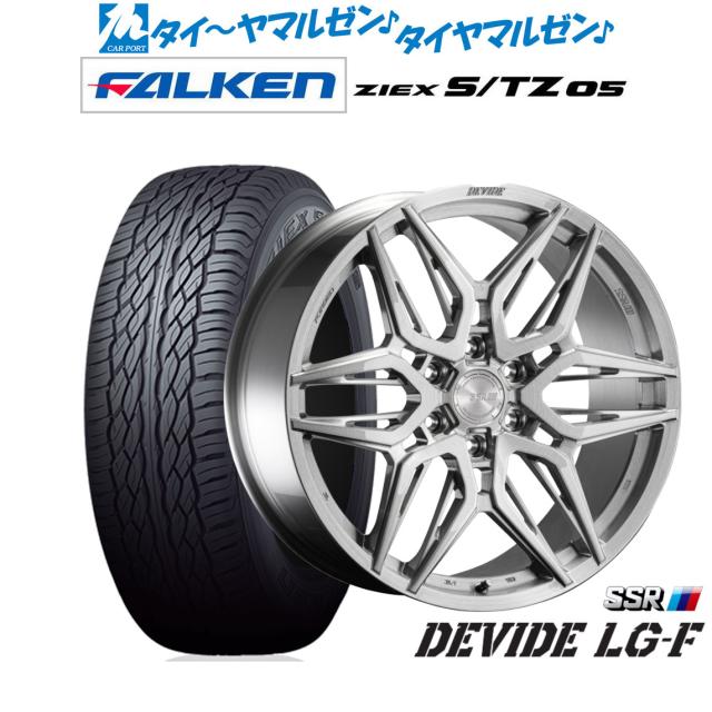 タナベ SSR ディバイド LG-F 22インチ 10.0J ファルケン ZIEX ジークス S/TZ 05 305/40R22 サマータイヤ ホイール4本セット