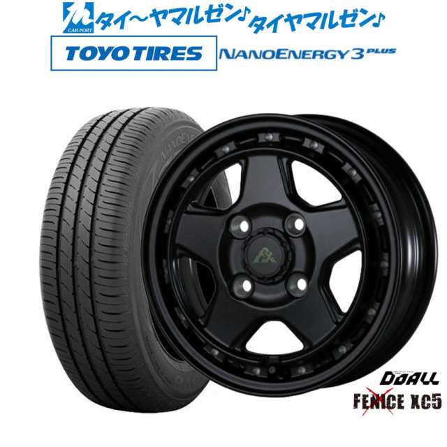 ドゥオール アルジェノン フェニーチェ クロス XC5 15インチ 6.0J トーヨータイヤ NANOENERGY ナノエナジー 3プラス 175/65R15 サマータ