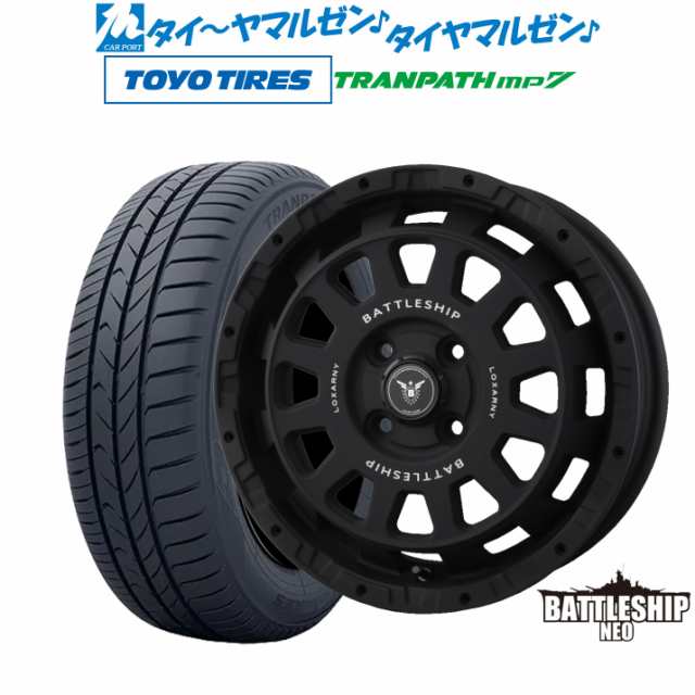 BADX ロクサーニ バトルシップ NEO(ネオ)(4-100) 15インチ 4.5J トーヨータイヤ トランパス mp7 165/65R15 サマータイヤ  ホイール4本セットの通販はau PAY マーケット - カーポートマルゼン | au PAY マーケット－通販サイト