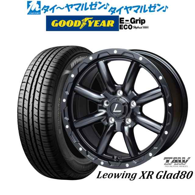 トライアルファ レオウイング クロスグラッド80(XR Glad80) 16インチ 7.0J グッドイヤー エフィシエント グリップ エコ EG01 215/60R16