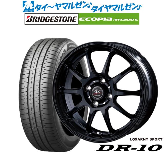 BADX ロクサーニスポーツ DR-10 14インチ 4.5J ブリヂストン ECOPIA