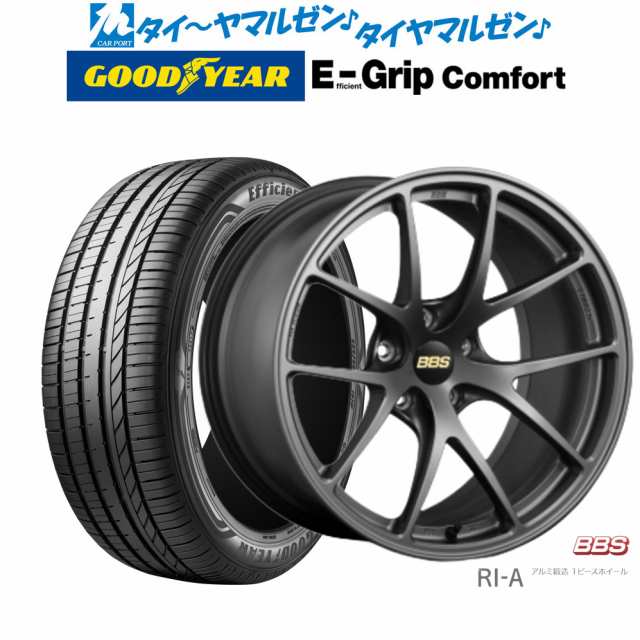 BBS JAPAN RI-A 18インチ 8.5J グッドイヤー エフィシエント グリップ コンフォート 225/45R18 サマータイヤ ホイール4本セットの通販は 399,800円