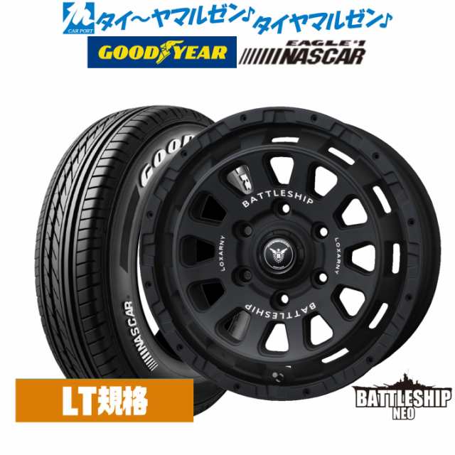 BADX ロクサーニ バトルシップ NEO(ネオ) 16インチ 6.5J グッドイヤー EAGLE イーグル #1 NASCAR (ナスカー) 215/65R16 サマータイヤ ホの通販は