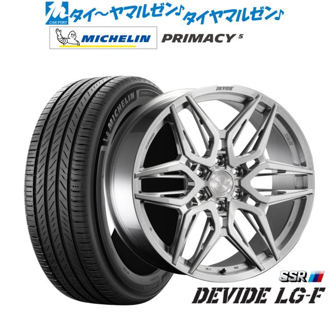 タナベ SSR ディバイド LG-F 20インチ 9.0J ミシュラン プライマシー プライマシー5 265/55R20 サマータイヤ ホイール4本セット