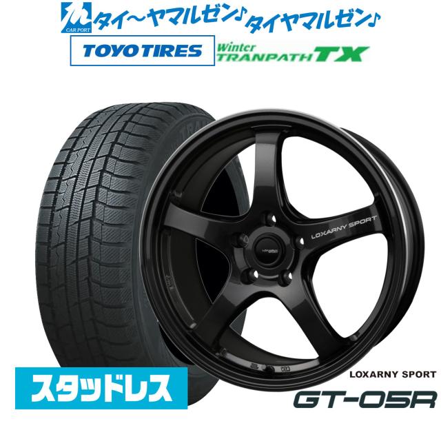 BADX ロクサーニスポーツ GT-05R 18インチ 7.5J トーヨータイヤ 