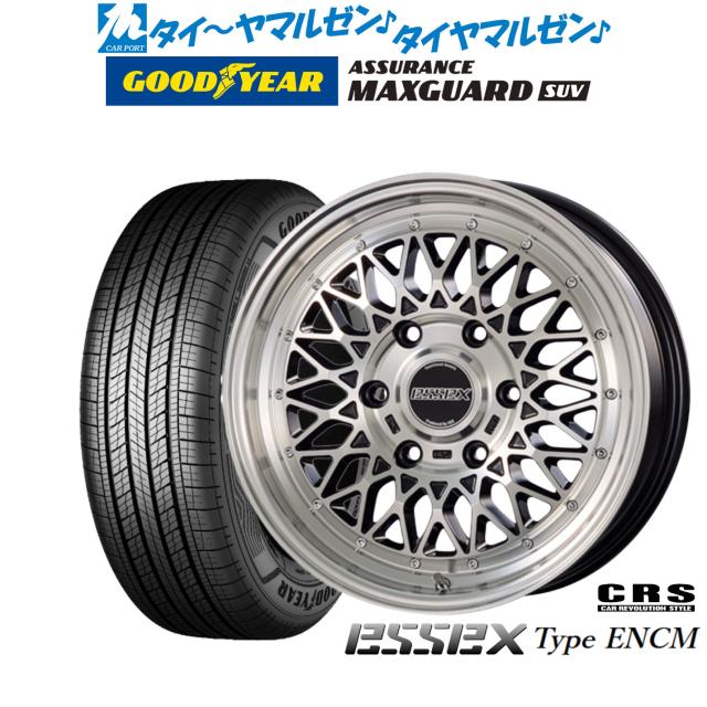 大至急※Essex ホイール ENCM 18インチ黒 タイヤ付