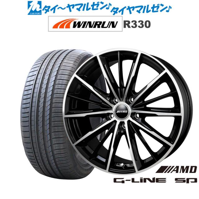 BADX AMD G-Line SP ブラックポリッシュ 18インチ 7.0J WINRUN 