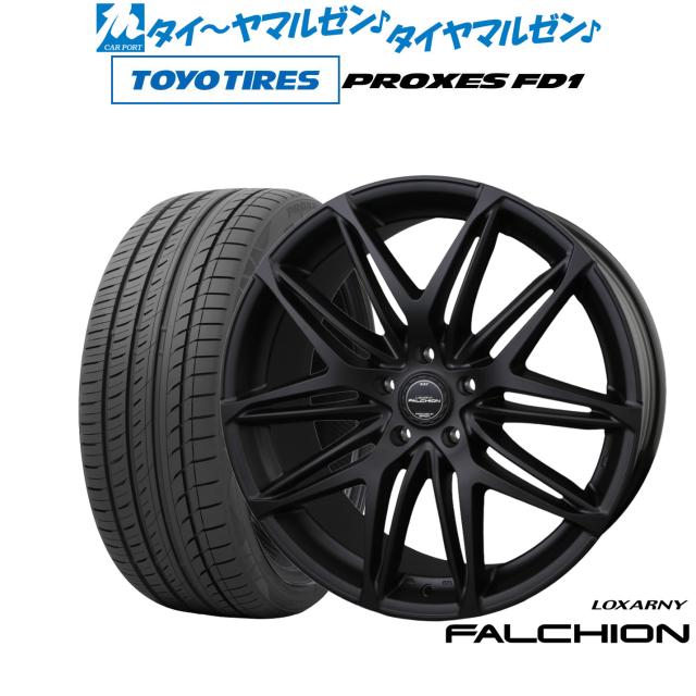 BADX ロクサーニ ファルシオン Black Edition 21インチ 9.0J トーヨータイヤ プロクセス PROXES FD1 245/40R21 サマータイヤ ホイール4本セット