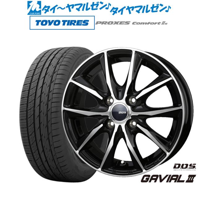 BADX D,O,S(DOS) ガビアルIII 16インチ 6.0J トーヨータイヤ