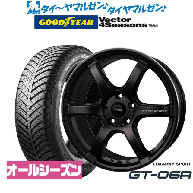 BADX ロクサーニスポーツ GT-06R 18インチ 8.0J グッドイヤー VECTOR