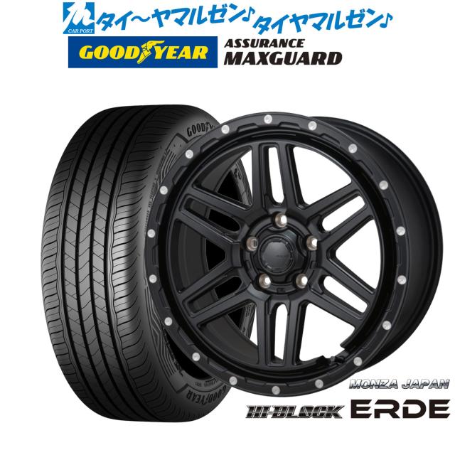 モンツァ ハイブロック エルデ 17インチ 7.5J グッドイヤー ASSURANCE アシュアランス MAXGUARD 215/50R17 サマータイヤ ホイール4本セット 89,045円