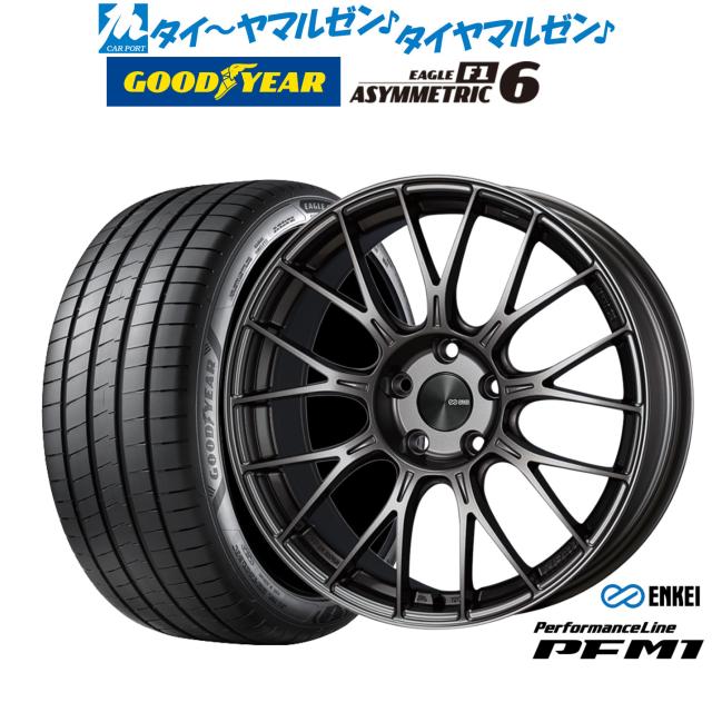 ENKEI PFM1 ホイール ダークシルバー ガンメタ 18インチ 4個セット