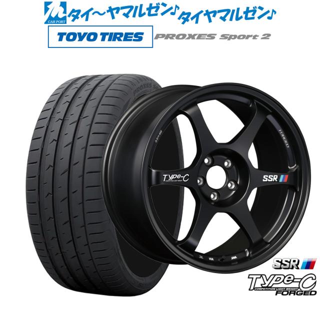 タナベ SSR Type-C FORGED 18インチ 7.5J トーヨータイヤ プロクセス 