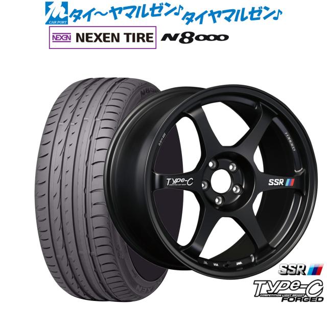タナベ SSR Type-C FORGED 18インチ 8.5J NEXEN ネクセン ロードストーン N8000 235/50R18 サマータイヤ ホイール4本セット