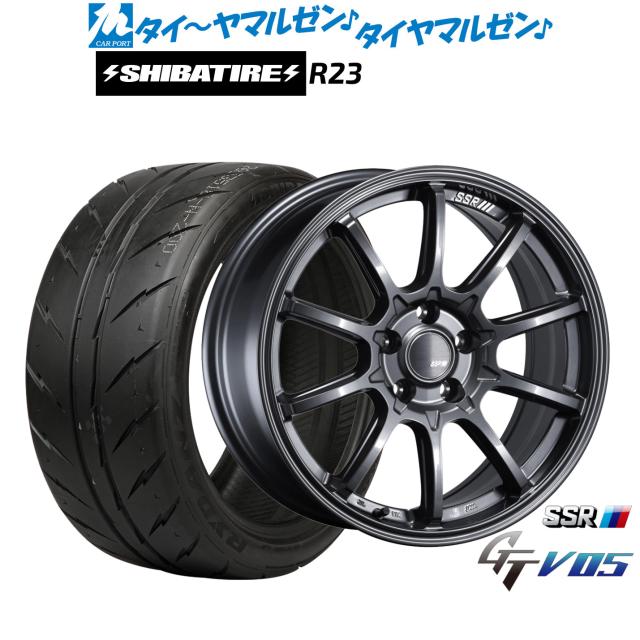 タナベ SSR GT V05 17インチ 7.0J SHIBATIRE シバタイヤ 280 (R23) 215/40R17 サマータイヤ ホイール4本セット