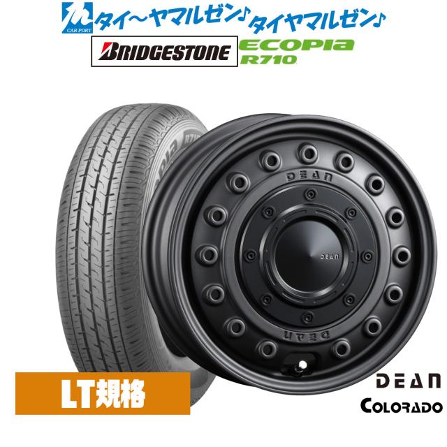 クリムソン ディーン コロラド 12インチ 4.0J ブリヂストン ECOPIA エコピア R710 145/80R12 サマータイヤ ホイール4本セット