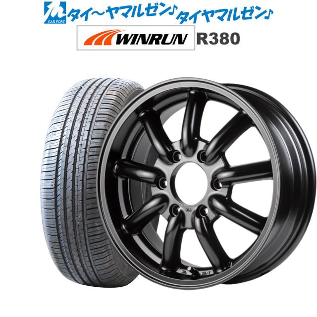 ファブレス ヴァローネ MC-9 17インチ 6.5J WINRUN ウインラン R380 215/60R17 サマータイヤ ホイール4本セット