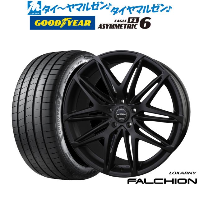 BADX ロクサーニ ファルシオン Black Edition 19インチ 7.5J グッドイヤー イーグル F1 アシメトリック6 225/35R19 サマータイヤ ホイール4本セット