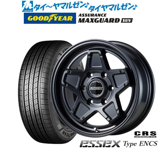 CRS ESSEX エセックス ENCS-16 16インチ 6.5J グッドイヤー ASSURANCE 