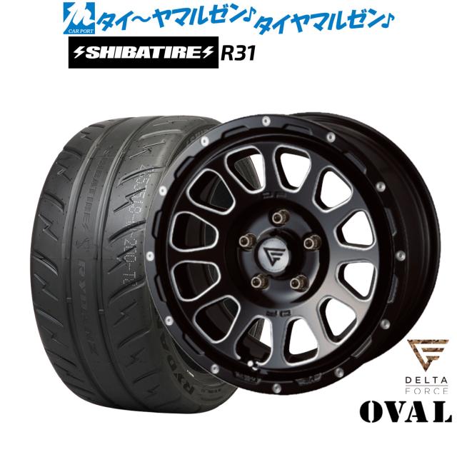 FORCE デルタフォース OVAL(オーバル) 16インチ 7.0J SHIBATIRE 