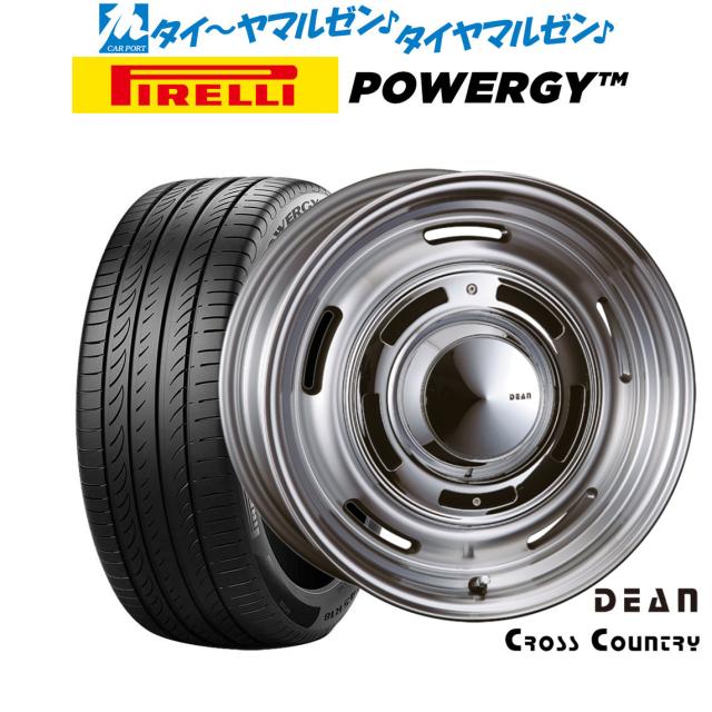 クリムソン ディーン クロスカントリー 18インチ 8.0J ピレリ POWERGY (パワジー) 235/60R18 サマータイヤ ホイール4本セット