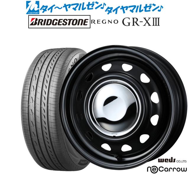 ウェッズ スチール ネオキャロ 14インチ 4.5J ブリヂストン REGNO レグノ GR-XIII(GR-X3) 155/65R14 サマータイヤ ホイール4本セットの通販は 48,480円