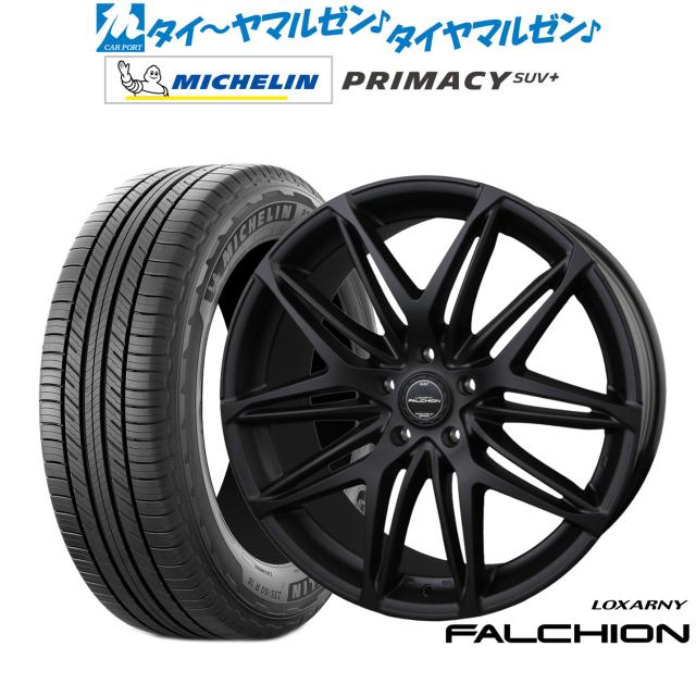BADX ロクサーニ ファルシオン Black Edition 19インチ 8.0J ミシュラン プライマシー SUV+ 225/55R19 サマータイヤ ホイール4本セット