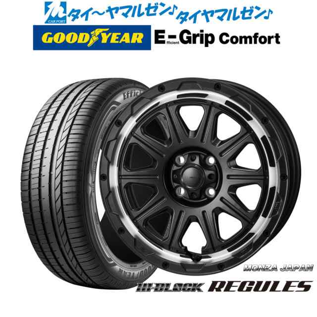 モンツァ ハイブロック レグルス 16インチ 6.0J グッドイヤー エフィシエント グリップ コンフォート 185/60R16 サマータイヤ ホイール4本セットの通販は
