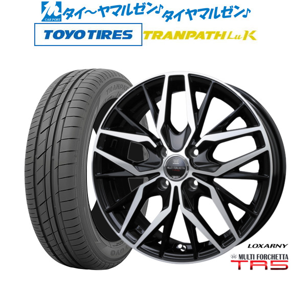 BADX ロクサーニ マルチフォルケッタ TR5 14インチ 4.5J トーヨータイヤ トランパス TRANPATH LuK  165/60R14 サマータイヤ ホイール4本セットの通販は