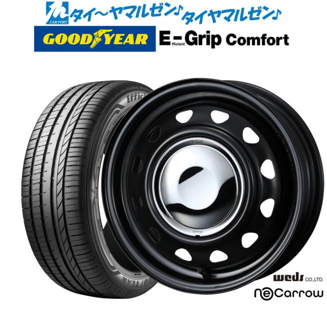 ウェッズ スチール ネオキャロ 14インチ 4.5J グッドイヤー エフィ 