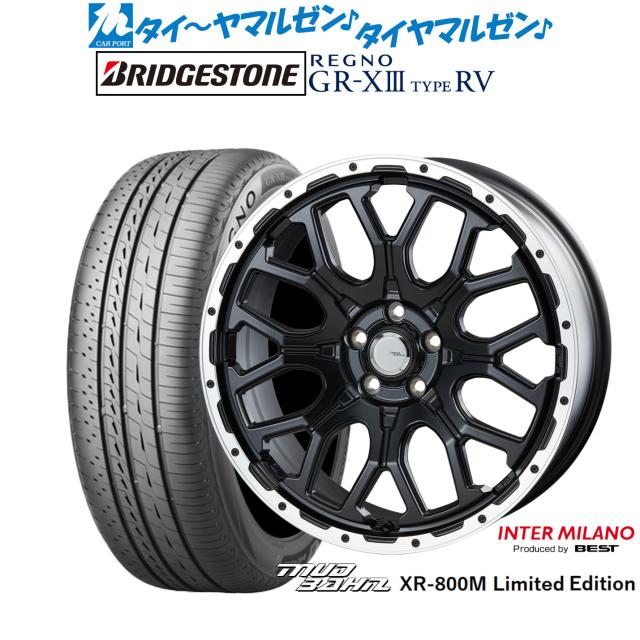 インターミラノ マッドバーン XR-800M リミテッドエディション 20インチ 8.5J ブリヂストン REGNO レグノ GR-XIII(GR-X3) TYPE RV 245/35R20 サマータイヤ ホイール4本セット