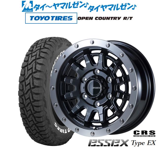 リ*屋様 TOYOオープンカントリー8PRタイヤ　ESSEX　　EX16ホイール TOYOオープンカントリー8PRタイヤ ESSEX EX16ホイールセット