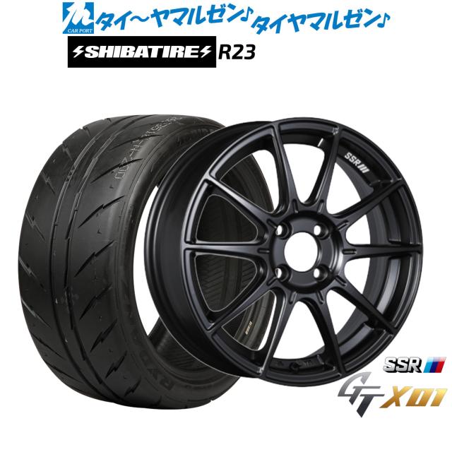 タナベ SSR GT X01 15インチ 5.0J SHIBATIRE シバタイヤ 280Z (R23) 165/50R15 サマータイヤ ホイール4本セット