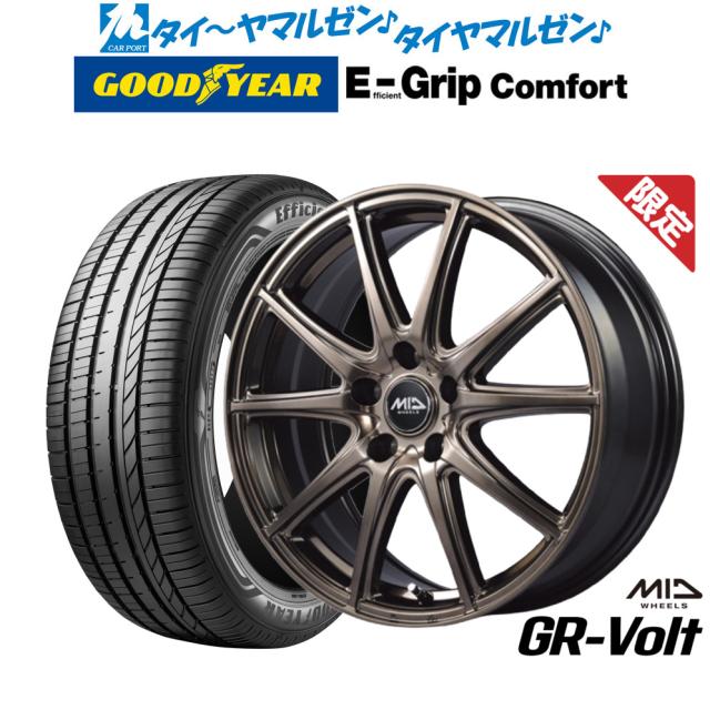 KYOHO シュタイナー CVX 8.0J-18インチ (38) 5H/PCD114.3 ブラックポリッシュ ホイール4本セット AME STEINER 共豊コーポレーション正規取扱店 KYOHO シュタイナー CVX 18インチ 8.0J グッドイヤー エフィシエント