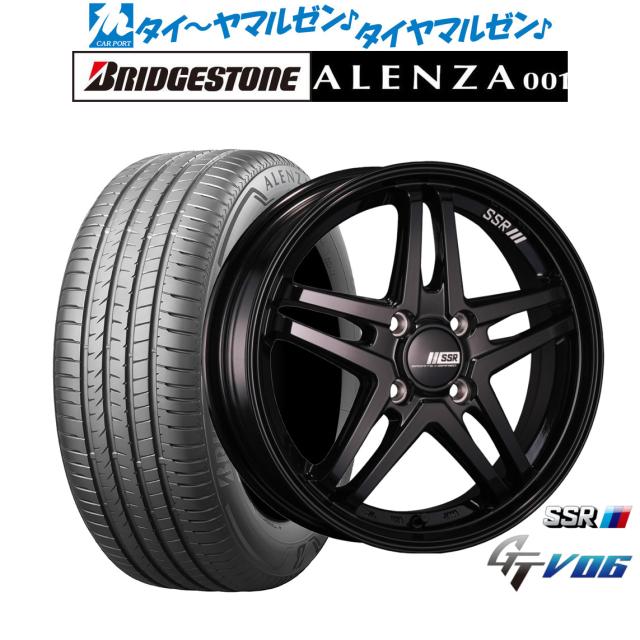 タナベ SSR GT V06 16インチ 6.0J ブリヂストン ALENZA アレンザ 001 215/65R16 サマータイヤ ホイール4本セット