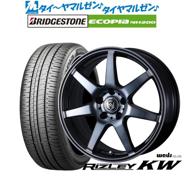 ウェッズ ライツレー KW 18インチ 7.5J ブリヂストン ECOPIA エコピア 