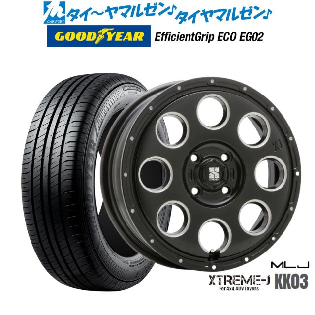 コーセイ MZ-GROW VM25R 14インチ 4.5J グッドイヤー エフィ