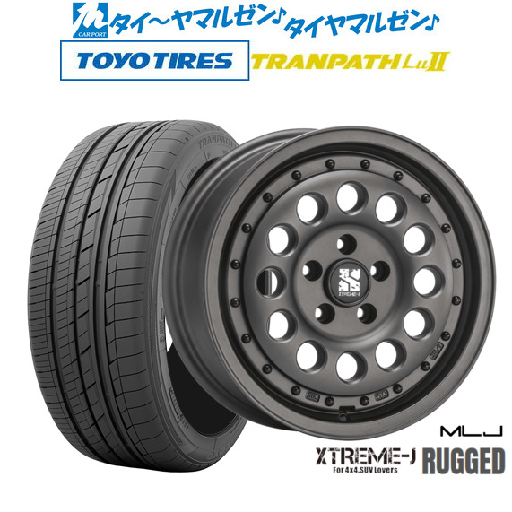 MLJ エクストリーム ラギッド 16インチ 6.5J トーヨータイヤ トランパス TRANPATH LuII  215/65R16 サマータイヤ ホイール4本セットの通販は 156,900円