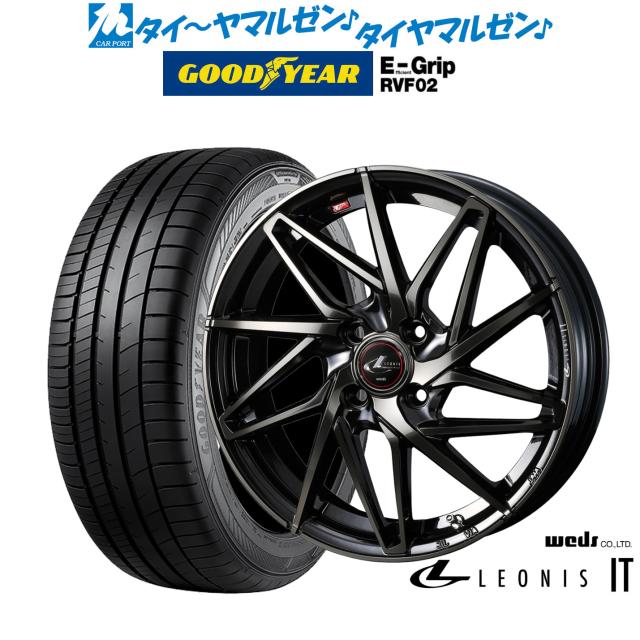 ウェッズ レオニス IT 17インチ 6.5J グッドイヤー エフィシエント グリップ RVF02 215/45R17 サマータイヤ ホイール4本セット