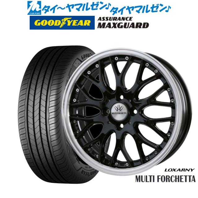BADX ロクサーニ マルチフォルケッタ 17インチ 6.5J グッドイヤー