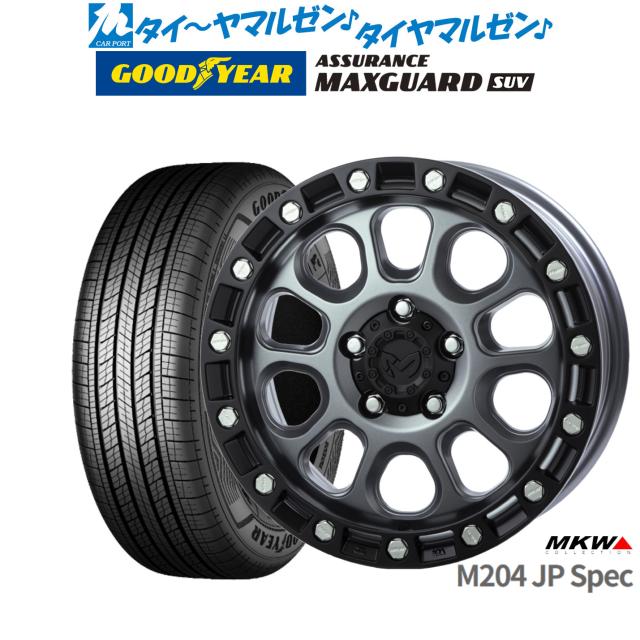 MKW M204 JPスペック 17インチ 8.0J グッドイヤー ASSURANCE 