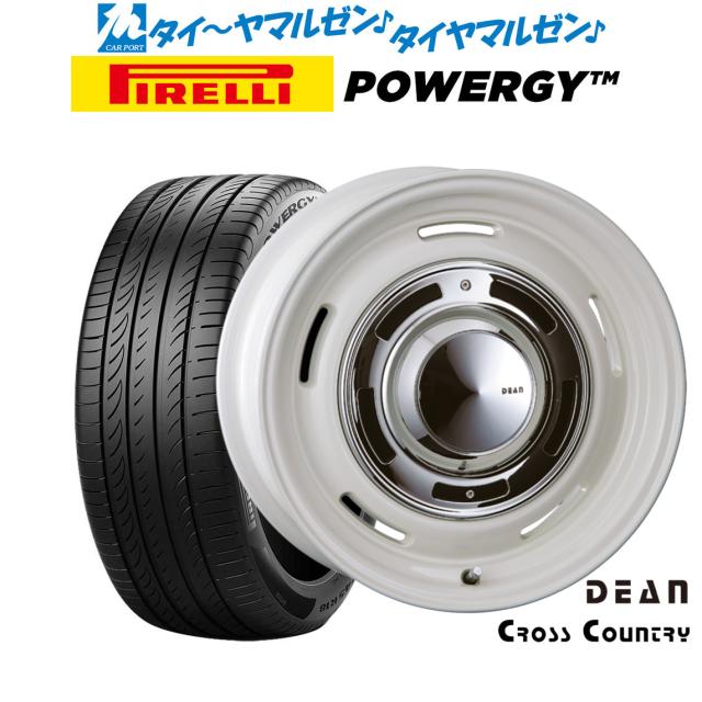 クリムソン ディーン クロスカントリー 17インチ 7.0J ピレリ POWERGY (パワジー) 205/55R17 サマータイヤ ホイール4本セット