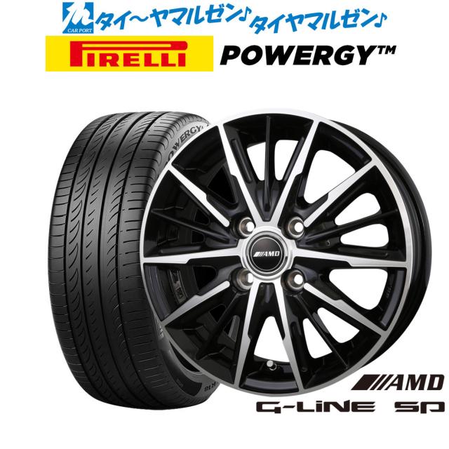 BADX AMD G-Line SP 15インチ 5.5J ピレリ POWERGY (パワジー) 185