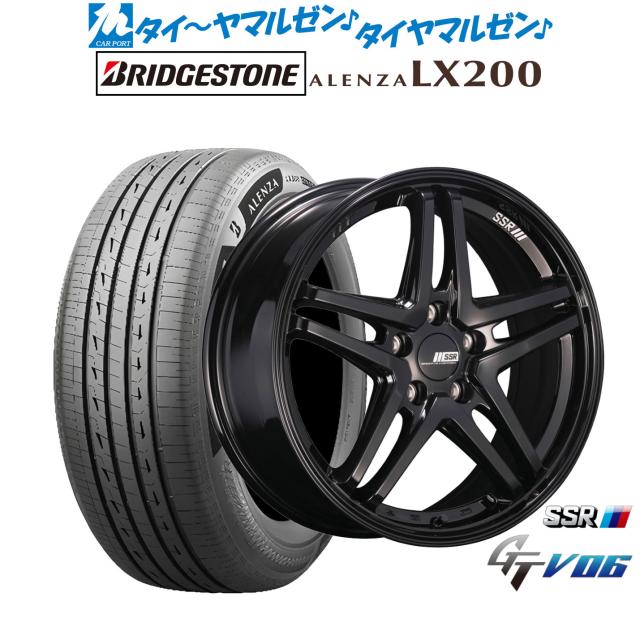 タナベ SSR GT V06 18インチ 8.0J ブリヂストン ALENZA アレンザ