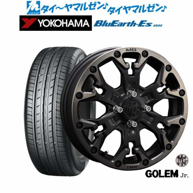 クリムソン MG ゴーレム Jr. 14インチ 4.5J ヨコハマ BluEarth-ES ブルーアースイーエス ES32 165/60R14 サマータイヤ ホイール4本セット