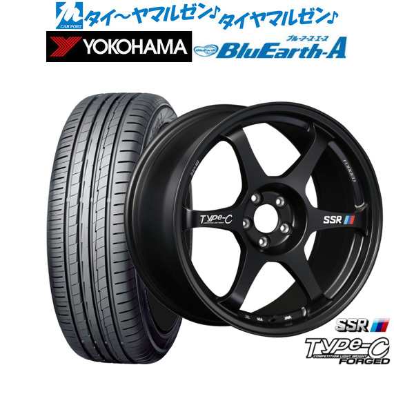 タナベ SSR Type-C FORGED 18インチ 8.5J ヨコハマ BluEarth ブルーアース A (AE50) 235/55R18 サマータイヤ ホイール4本セットの通販は 392,400円