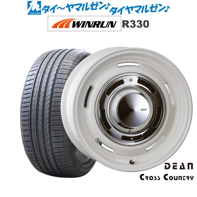 クリムソン ディーン クロスカントリー マーガレットホワイト 14インチ 4.5J WINRUN ウインラン R330 165/55R14 72H サマータイヤ ホイール4本セット